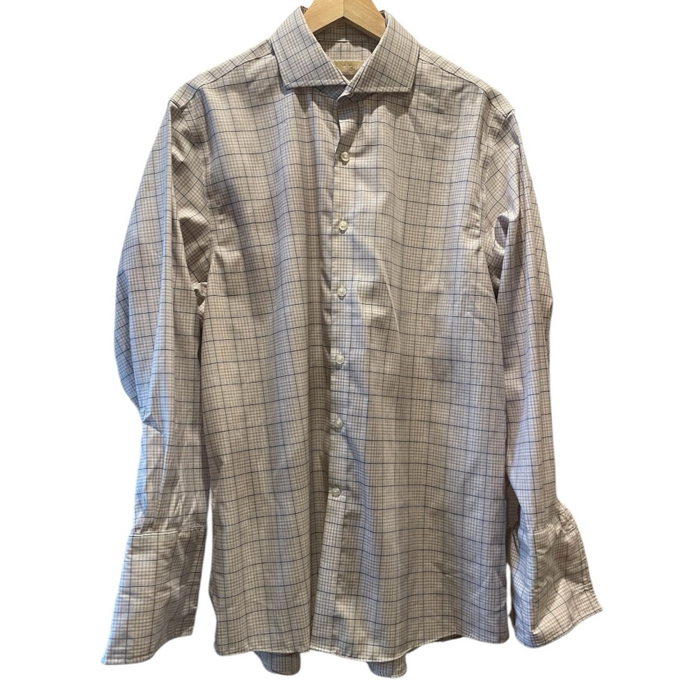 MICHAEL KORS Beige 16 1/2 button up dress shirt